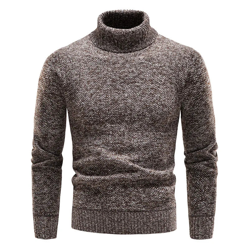 Funki Findz | Sweaters | Men's Winter Knitted Turtleneck Pullover