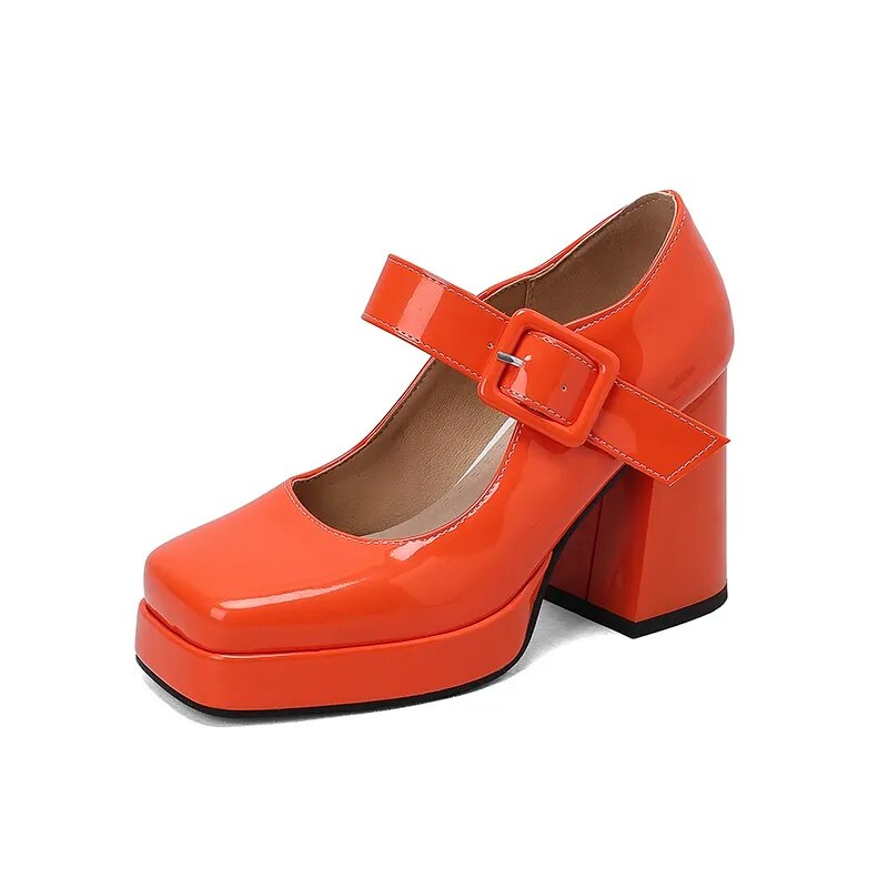 Funki Findz | Shoes | Women's Gothic Mary Jane Patent Heels