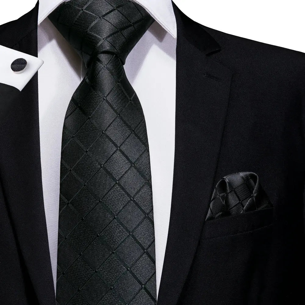 Funki Findz | Neckties | Men's 100% Silk Luxury 3Pcs Tie Sets
