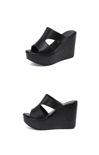 Funki Findz | Shoes | Women's High Heel Gothic Wedge Sandals