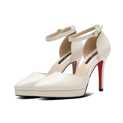 Funki Findz | Shoes | Women's Buckle Strap Formal Dress Shoes
