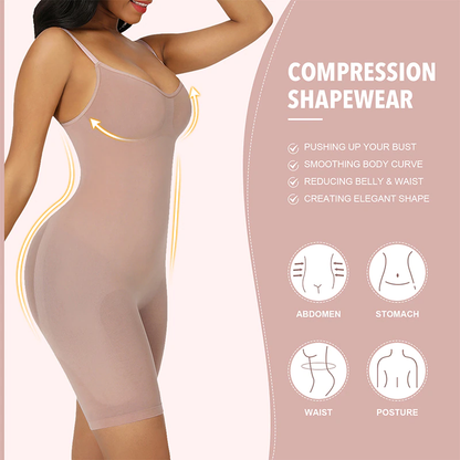 Funki Findz | Shapewear | Women's Seamless Bodysuit Shaper