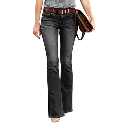 Funki Findz | Pants | Women's Boyfriend Jeans | Mid Waist