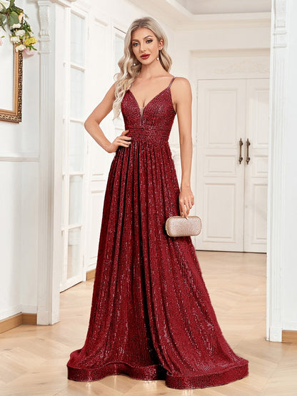 Funki Findz | Dresses | Women's Luxury Strappy Evening Dress