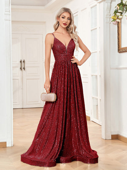 Funki Findz | Dresses | Women's Luxury Strappy Evening Dress