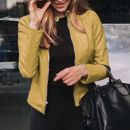 Funki Findz | Jackets | Women's Slim Fit Faux Leather Jackets
