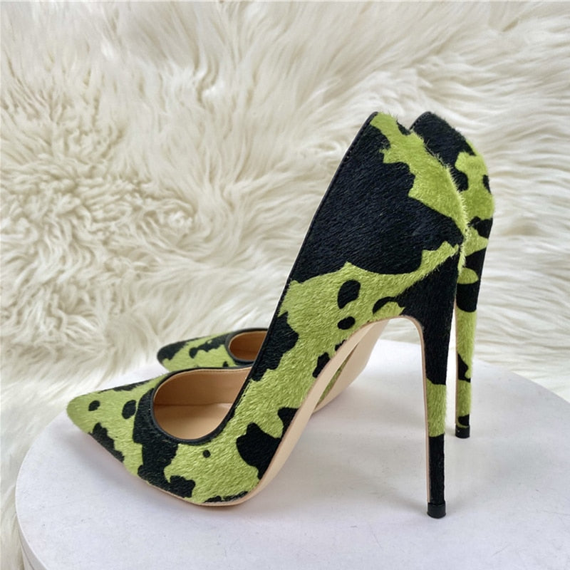 Funki Findz | Shoes | Women's High Animal Print Stilettos | Flock