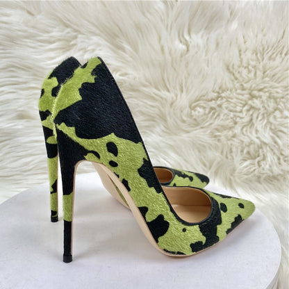 Funki Findz | Shoes | Women's High Animal Print Stilettos | Flock
