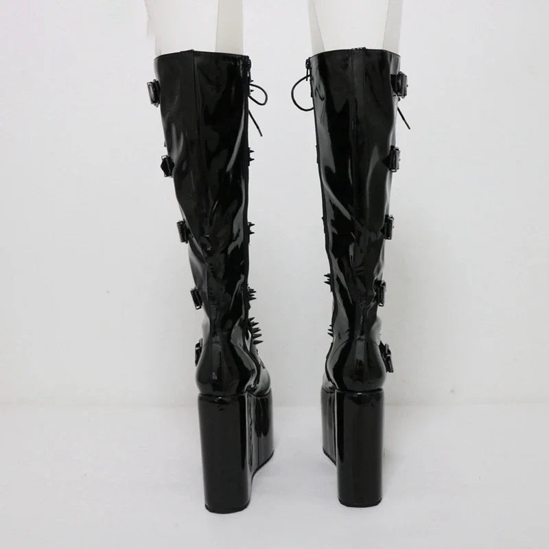 Funki Findz | Boots | Women's Super High Custom Platform Boot