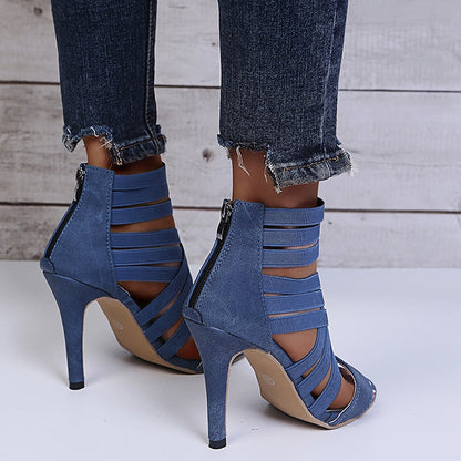 Funki Findz | Shoes | Women's Strappy High Heel Sandals