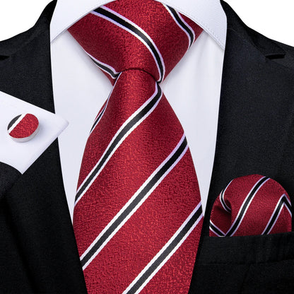 Funki Findz | Neckties | Men's Premium Fashion Silk 3Pcs Tie Set