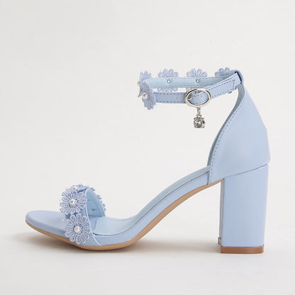 Funki Findz | Shoes | Women's Pretty Flower Wedding Sandals