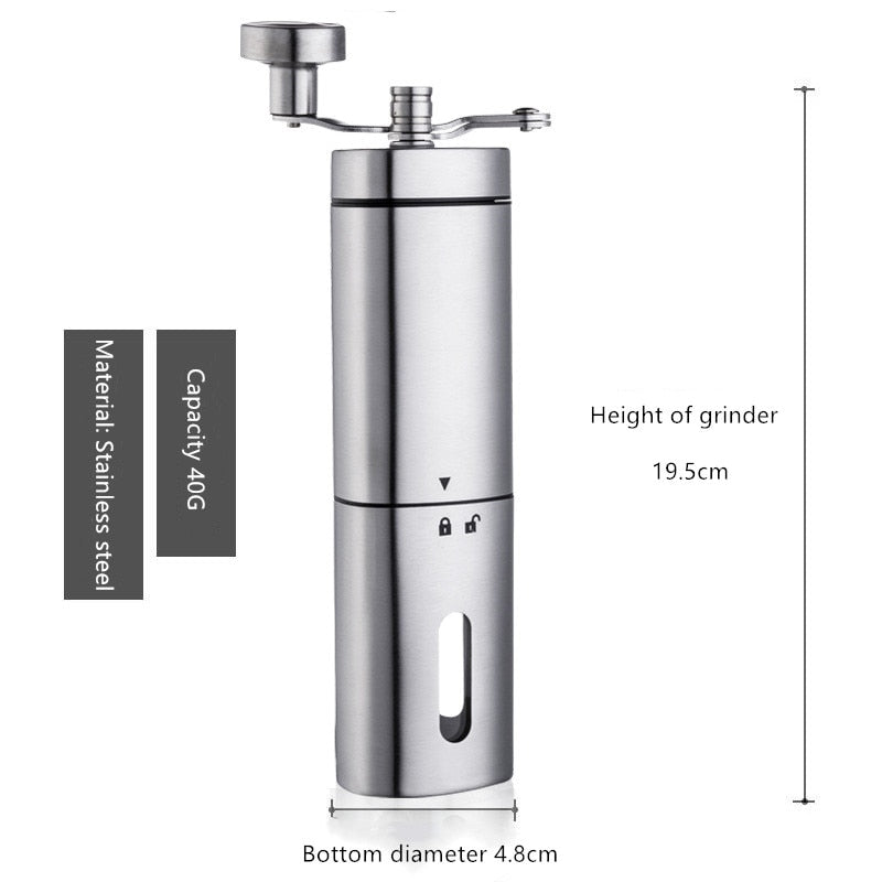 Funki Findz | Coffee Grinder | Stainless Steel Portable Coffee Mill