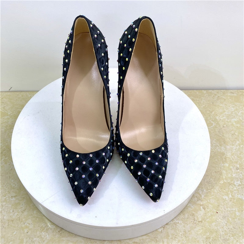 Funki Findz | Shoes | Women's Beaded Crystal Luxury Stilettos