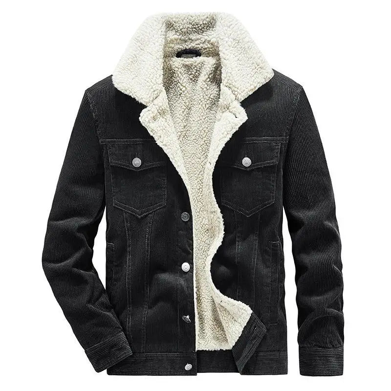Funki Findz | Jackets | Men's Corduroy Fleece Winter Jacket