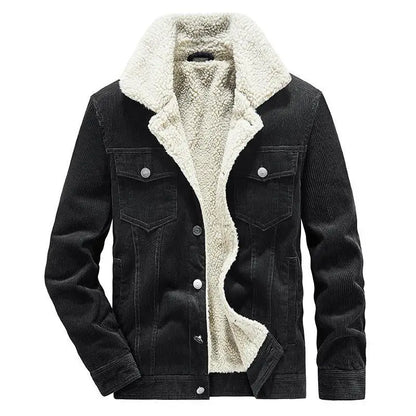 Funki Findz | Jackets | Men's Corduroy Fleece Winter Jacket