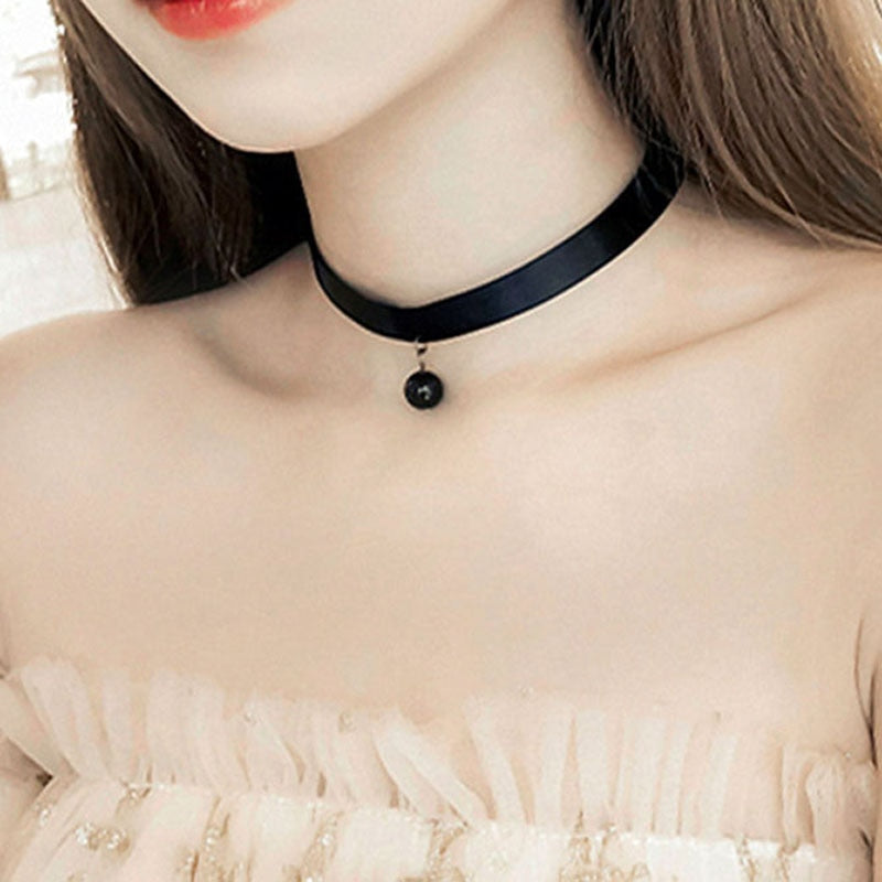 Funki Findz | Necklaces | Women's Black Goth Choker Necklace