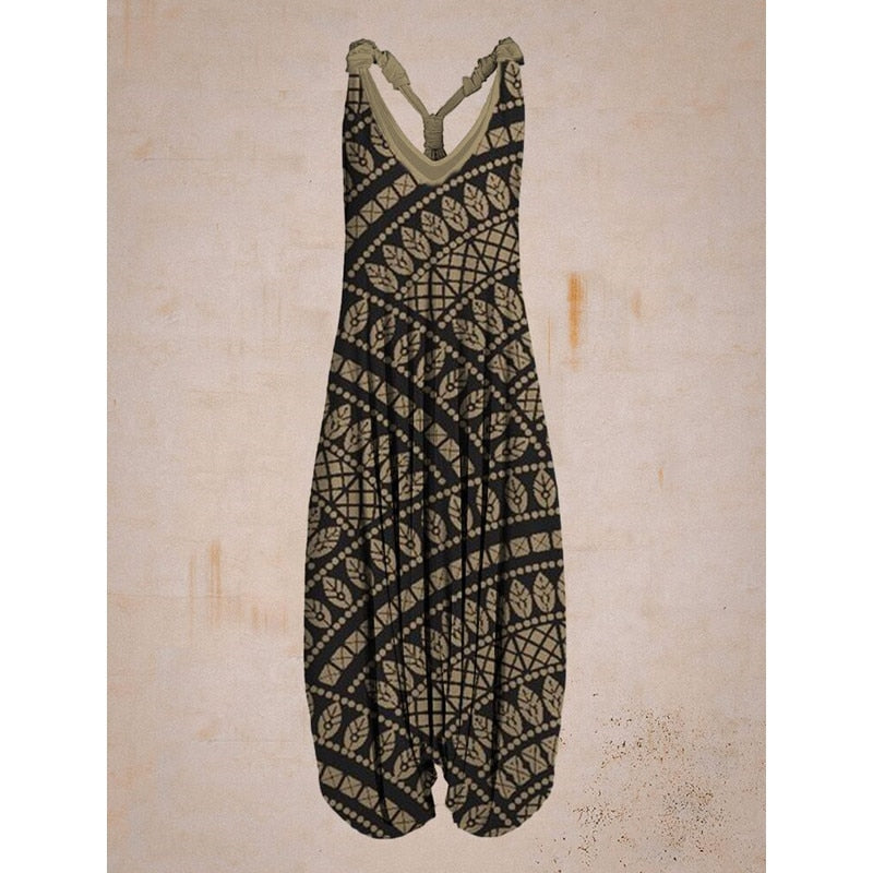 Funki Findz | Pants | Women's Casual Loose Romper Jumpsuit