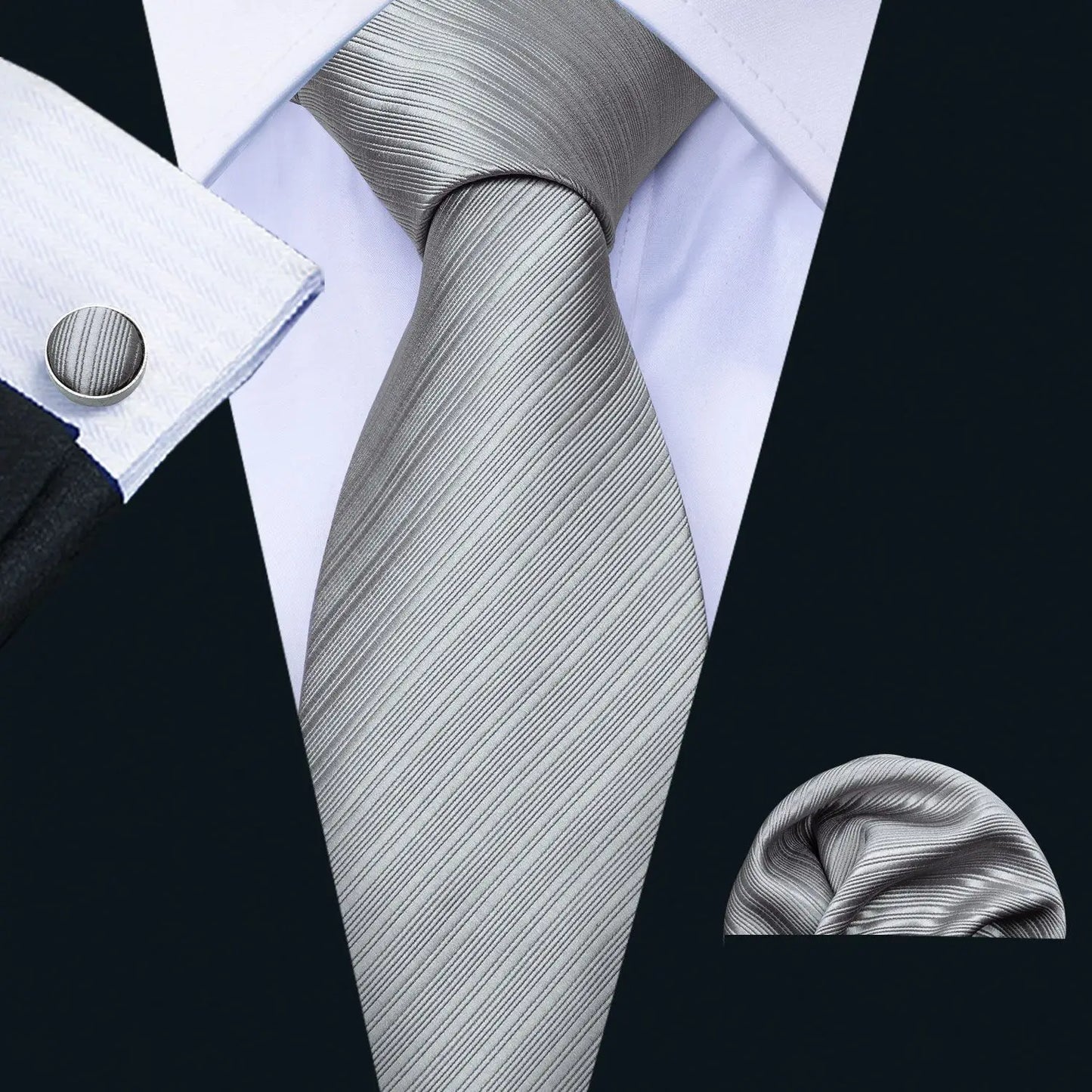 Funki Findz | Neckties | Men's Stylish Formal Silk Ties 3Pcs Sets