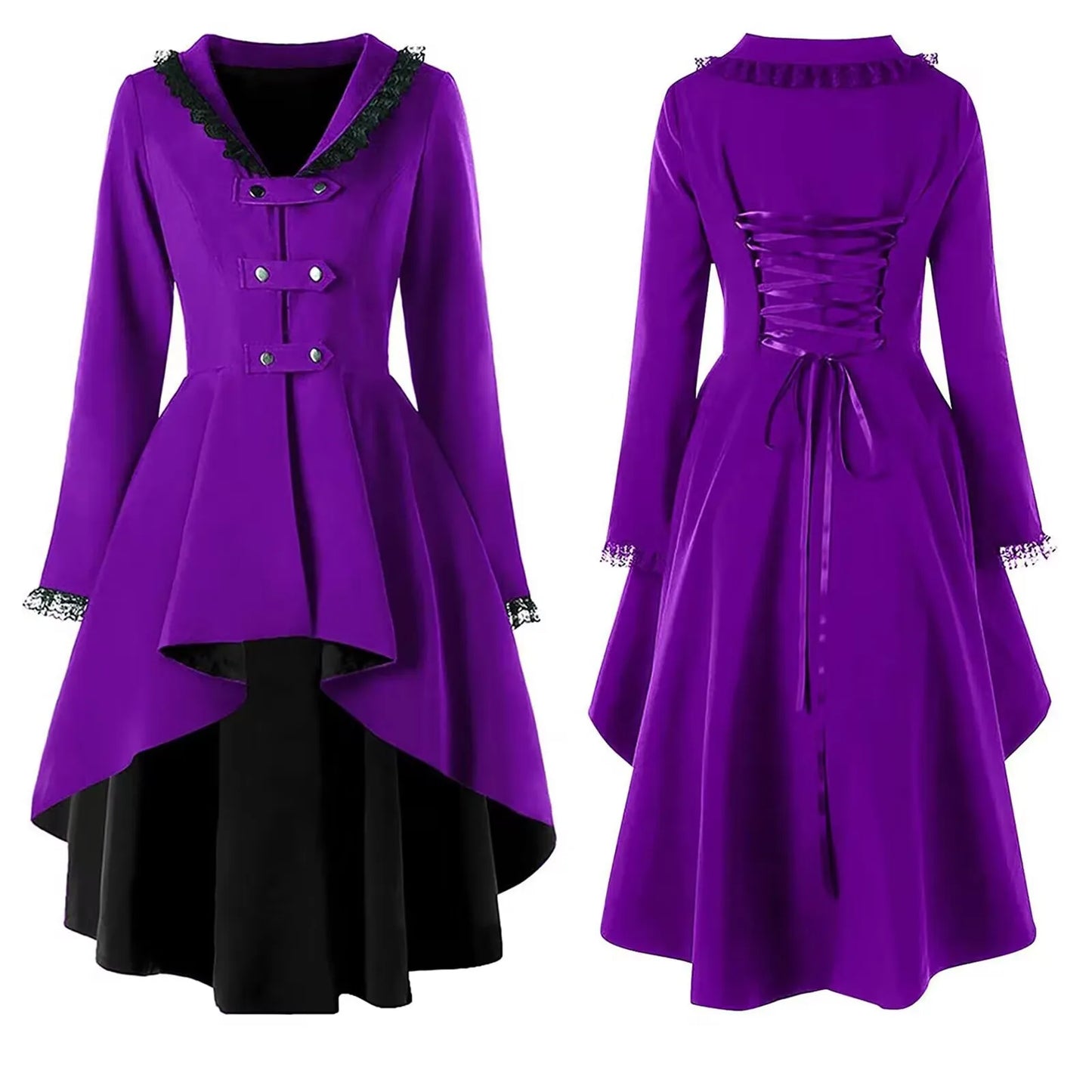 Funki Findz | Dresses | Women's Vintage Gothic Jacket Dress