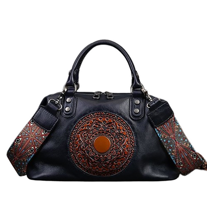 Funki Findz | Bags | Handbags | Women's Boho Leather Tote Bag