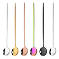 Funki Findz | Spoons | 6pcs Long Handle Ice Cream Soda Spoon