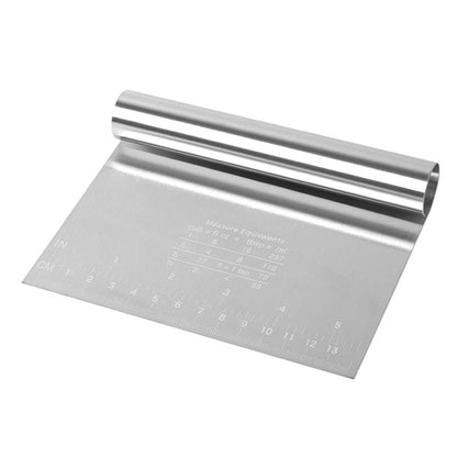 Funki Findz | Cooking Scrapers | Stainless Steel Dough Cutter