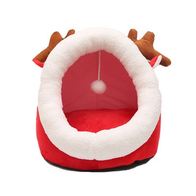 Funki Findz | Pet Beds | Cat Bed | Warm Cozy Kitten Cat Cave