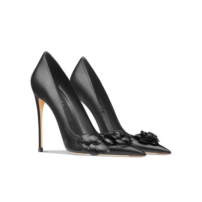 Funki Findz | Shoes | Women's Big Flower Fashion High Stilettos