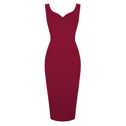 Funki Findz | Dresses | Women's Cocktail Party Slim Pencil Dress