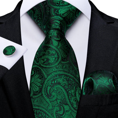 Funki Findz | Neckties | Men's 3Pcs Paisley Wedding Tie Sets