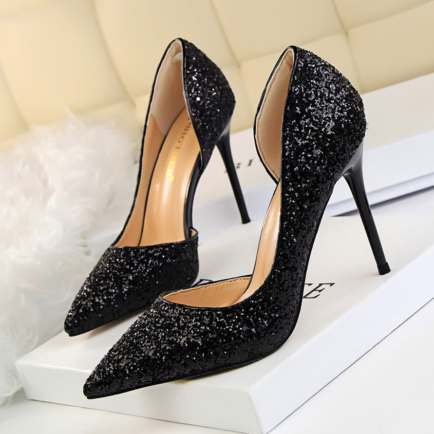 Funki Findz | Shoes | Women's Elegant Glitter Wedding Shoes