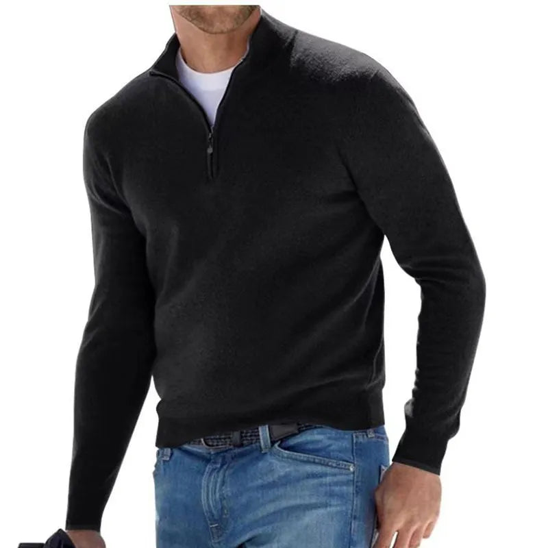 Funki Findz | Sweaters | Men's Slim Fit V-neck Casual Pullover