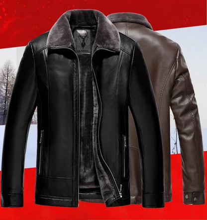 Funki Findz | Jackets | Men's Leather Fleece Motorcycle Jackets