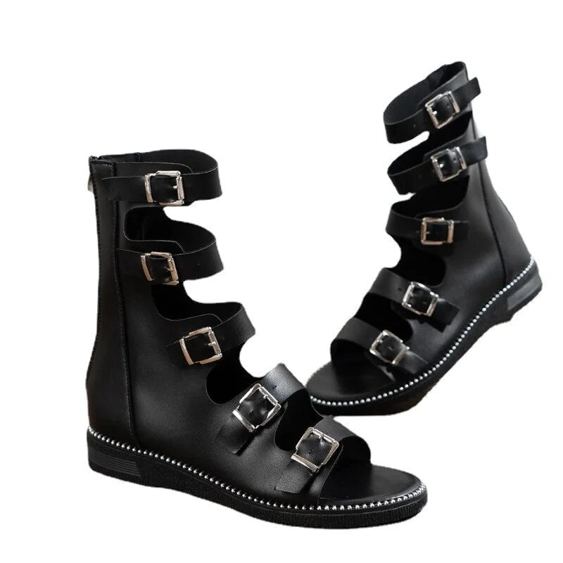 Funki Findz | Shoes | Women's Gothic Open-toe Roman Sandals