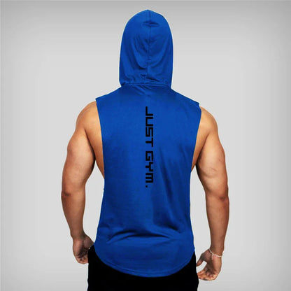 Funki Findz | Shirts | Men's Muscle Gym Hoodie Fitness Tank Top