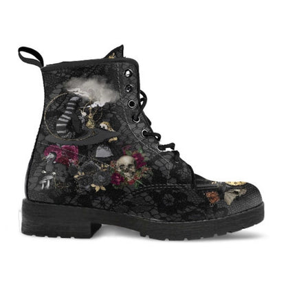 Funki Findz | Boots | Women's British Style Lace up Ankle Boots