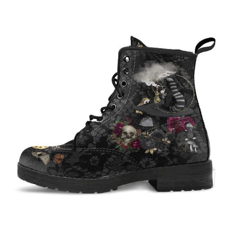 Funki Findz | Boots | Women's British Style Lace up Ankle Boots