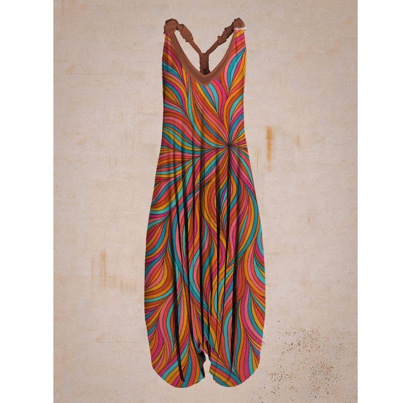 Funki Findz | Pants | Women's Casual Loose Romper Jumpsuit