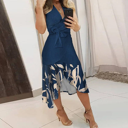 Funki Findz | Dresses | Women's Summer Party Midi Wrap Dress