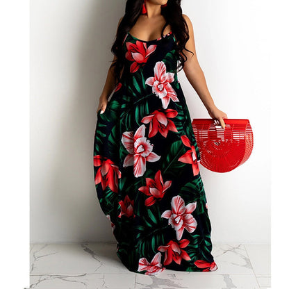 Funki Findz | Dresses | Women's Long Floral Summer Dresses