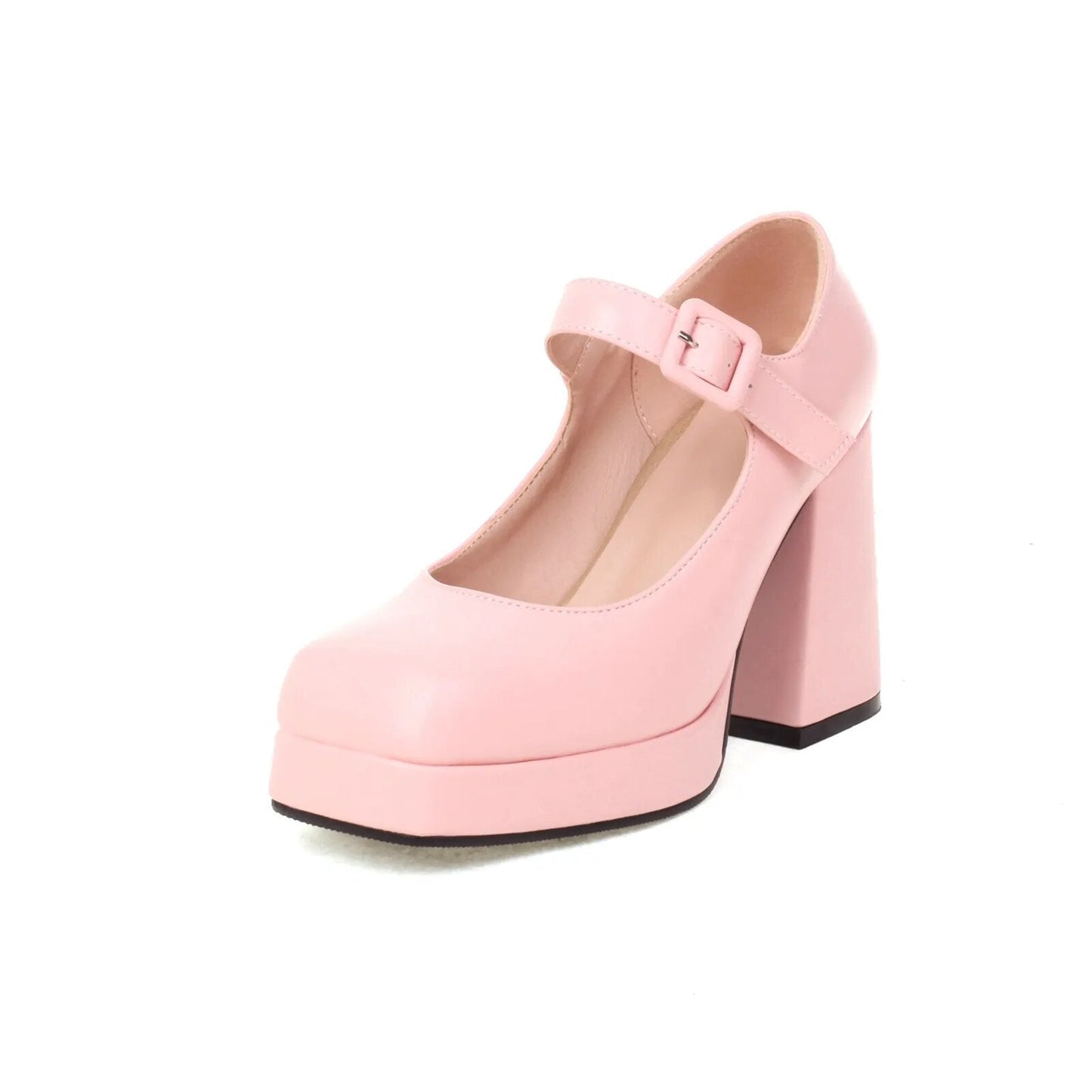 Funki Findz | Shoes | Women's Chunky Heel Platform Mary Janes