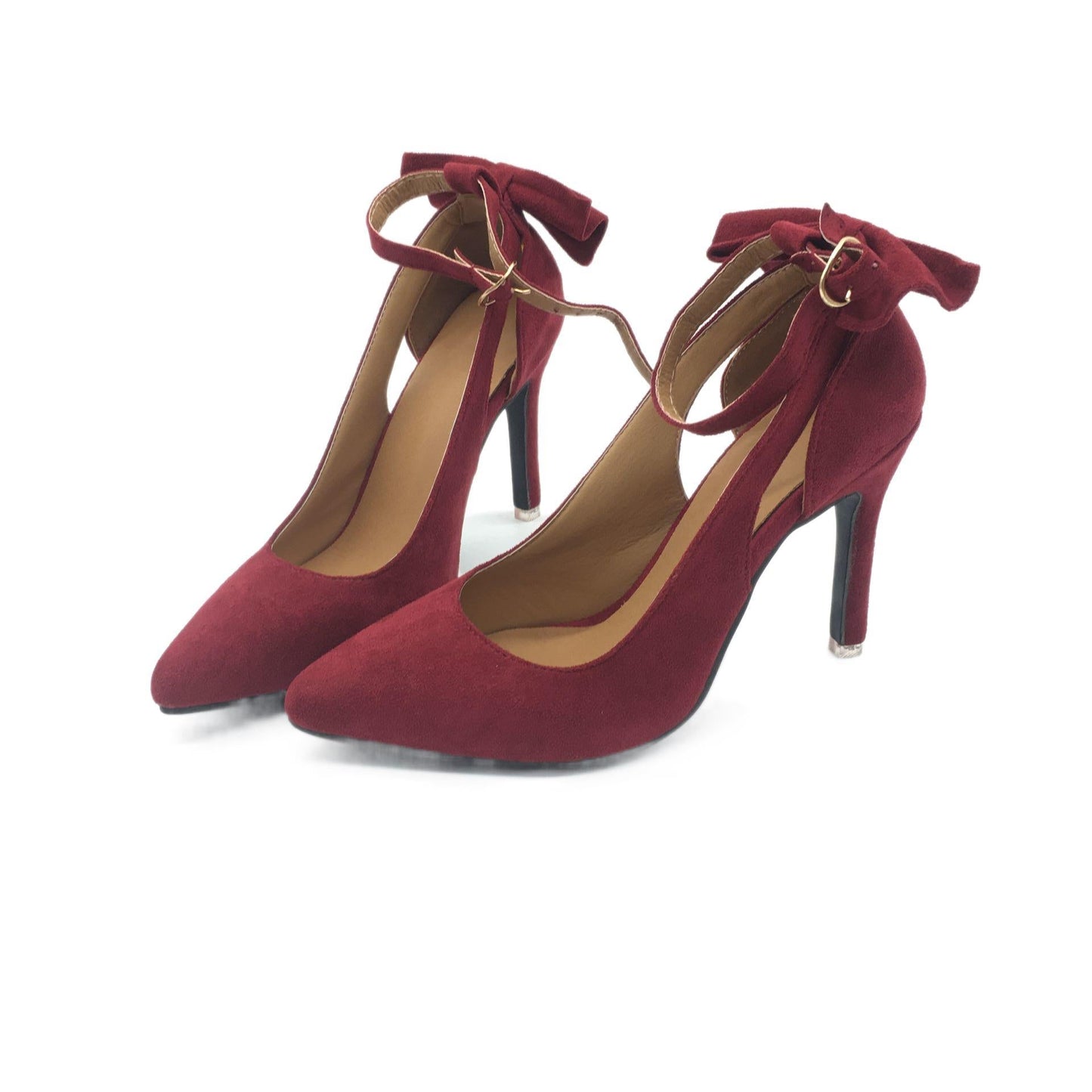 Funki Findz | Shoes | Women's Suede Bow Knot Stilettos