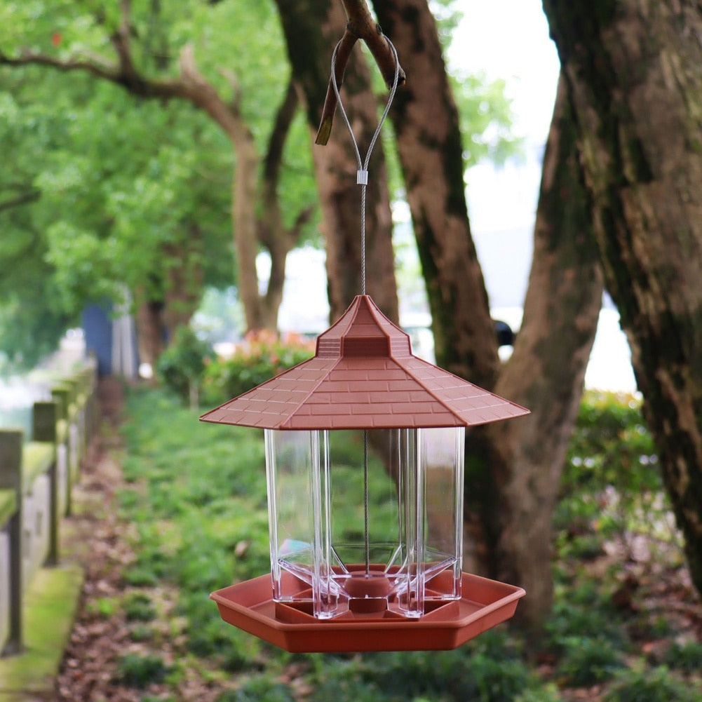 Funki Findz | Pet Feeders | Waterproof Hanging Wild Bird Feeder