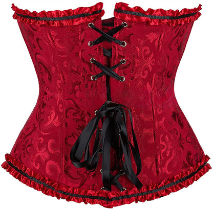 Funki Findz | Lingerie | Women's Pretty Overbust Corset | Bustier