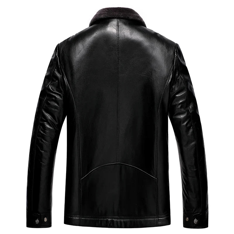 Funki Findz | Jackets | Men's Leather Fleece Motorcycle Jackets