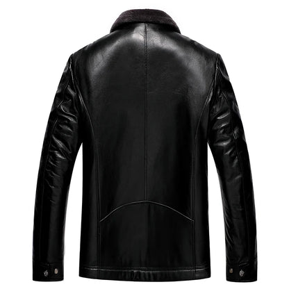 Funki Findz | Jackets | Men's Leather Fleece Motorcycle Jackets