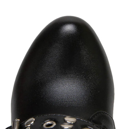 Funki Findz | Boots | Women's Buckle Strap Platform Ankle Boots