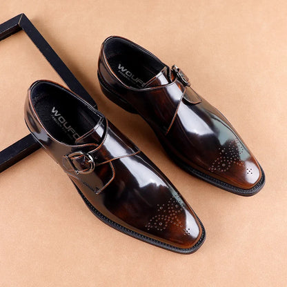 Funki Findz | Shoes | Men's Leather Luxury Formal Dress Shoes