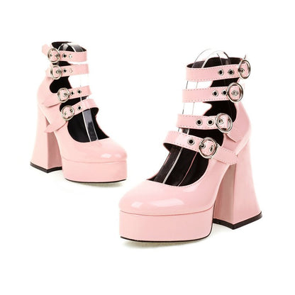 Funki Findz | Shoes | Women's Gothic Punk Mary Jane Platforms